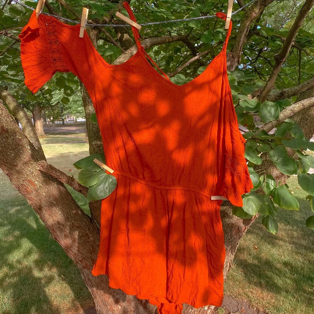 Target Brand Off The Shoulder Romper